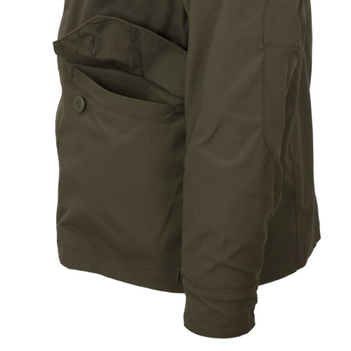 Bekleidung - Helikon - Militärjacke Covert M65 - Erdbraun/Schwarz - KU-C65-DC-0A01A - Militärjacken
