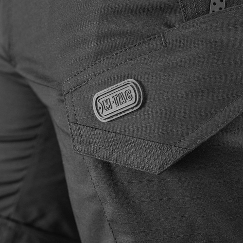 Bekleidung - M-Tac - Aggressor Tactical Shorts - Polycotton - Rip-Stop - Schwarz - 20018002 - Kurze Hose