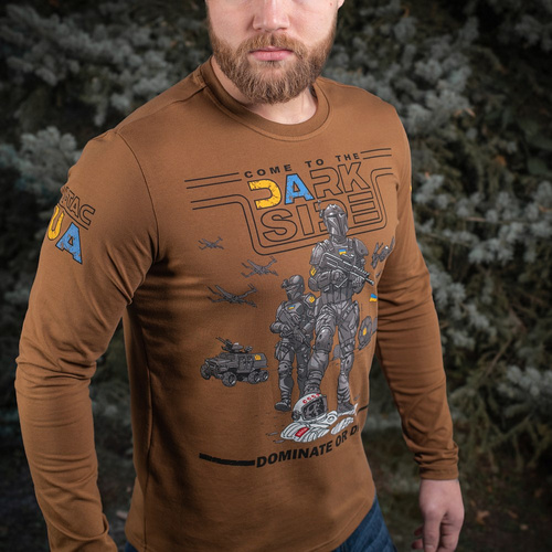 M-Tac - UA Side Long Sleeve Sweatshirt - 80043017 - Militär-Sweatshirts - Bekleidung