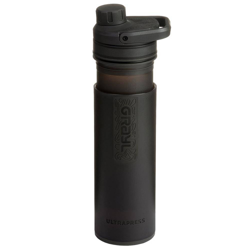 Wasserbehälter & Feldflaschen - Grayl - UltraPress Wasserfilterflasche - 500 ml - Schwarz - 500-COV