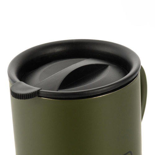 M-Tac - Thermobecher mit Deckel - 400 ml - Olive - H0180008 - Tassen & Thermoskannen - Outdoor