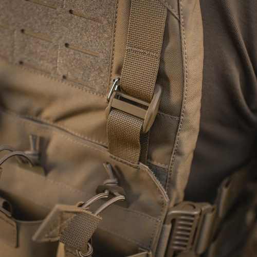 Ausrüstung - M-Tac - Taktische Weste Plate Carrier Cuirass Fast XL QRS - Coyote - 51670005 - Modulare Westen