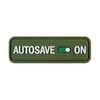 M-Tac - Moral Patch Autosave PVC - 3D - Olive - 51116701