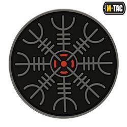 M-Tac – Helm of Terror Patch – 3D PVC – Schwarz/Grau – 51221211