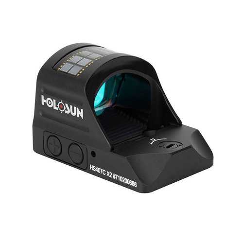 Holosun Kollimatorvisiere - Holosun - HS407C X2 Micro Red Dot Kollimator mit Picatinny Schienenmontage