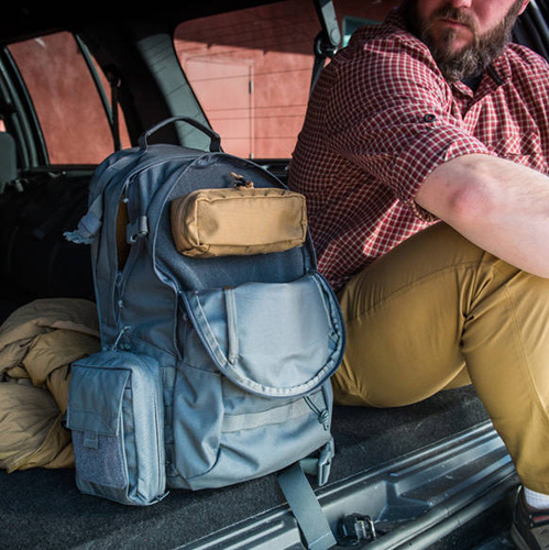 Outdoor - Helikon - Organizer Federmäppchen Einsatz - Cordura - Shadow Grey - IN-PCC-CD-35 - Seitentaschen & Organizer