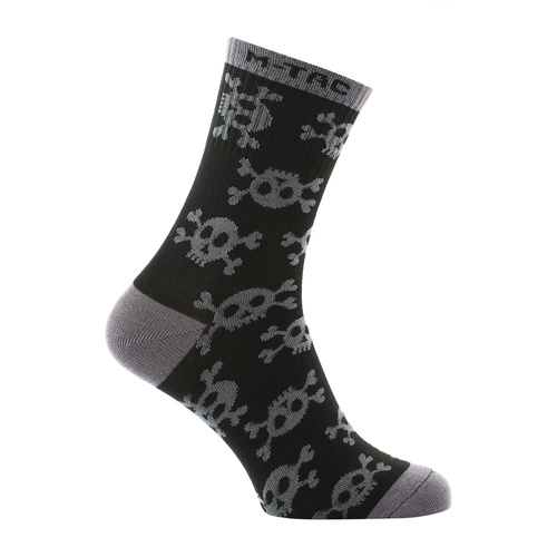 Bekleidung - M-Tac - Mk.3 Sommersocken - Pirate Skull - Schwarz - 30903801 - Socken