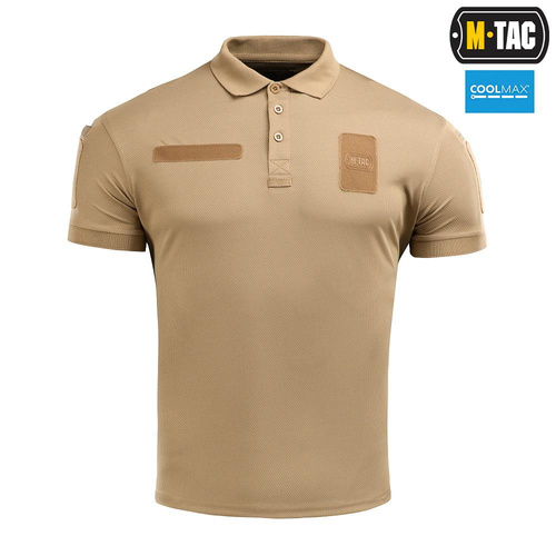 T-Shirts - M-Tac - Polohemd Elite Tactical Coolmax - Coyote - 80010005