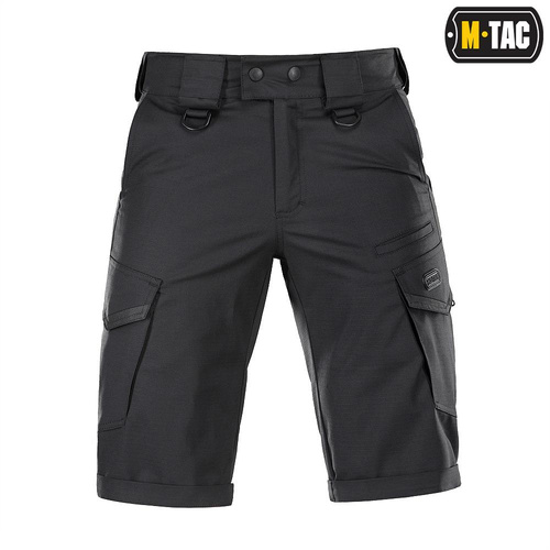 Kurze Hose - M-Tac - Aggressor Gen.II Flex Tactical Shorts - Polycotton - Schwarz - 20014002