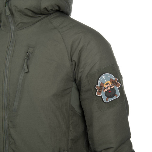 Helikon - Jacke Wolfhound Hoodie - Windpack Nylon - Woodland - KU-WLH-NL-03 - Militärjacken - Bekleidung