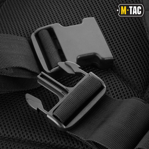 M-Tac - Militärischer Rucksack Large Assault Pack Laser Cut - Schwarz - 10335002 - Touren, Patrouille (26-40 Liter) - Outdoor