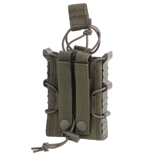 Magazin & Munitionstaschen - Mil-Tec - Flex Open Top Single Magazine Pouch - OD Green - 13497301