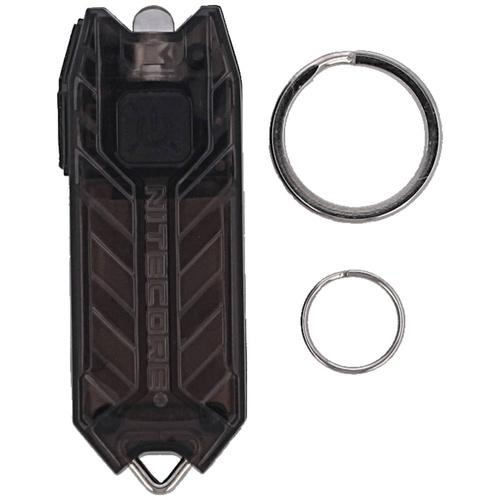 Akku-Taschenlampen - NiteCore - Wiederaufladbare LED-Schlüsselanhänger-Taschenlampe TUBE V2.0 - 55 lm - TUBE V2.0 BLACK