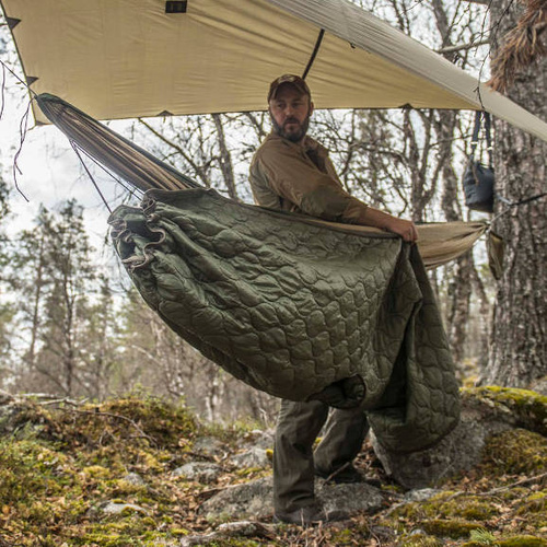 Helikon - Poncho Swagman Roll Basic - Coyote - PO-SRB-PO-11 - Militärjacken