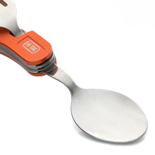 M-Tac - Zerlegtes Reisebesteck - Orange - 60012035 - Taschenmesser & Schweizermesser