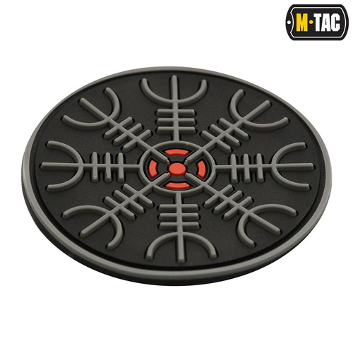 Andere - M-Tac – Helm of Terror Patch – 3D PVC – Schwarz/Grau – 51221211