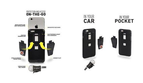 Verschiedenes - Nite Ize - Connect Tasche - iPhone 6 - Schwarz - CNTI6-01-R8