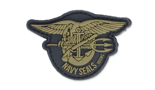 101 Inc. - 3D-Aufnäher - Navy Seals -  3D PVC Morale Patches