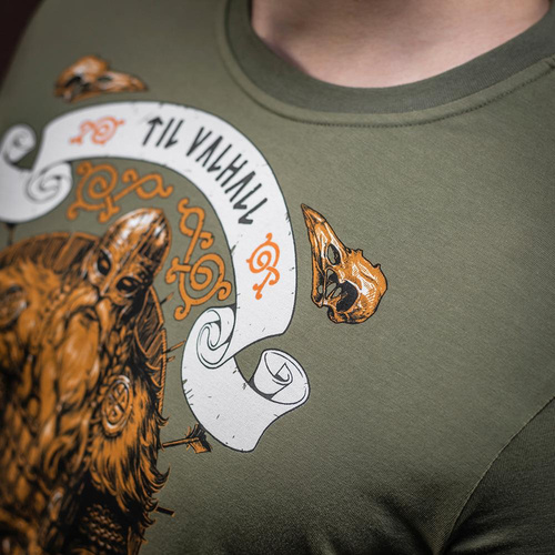 M-Tac - T-Shirt Viking - Helles Oliv - 20090038 - T-Shirts - Bekleidung