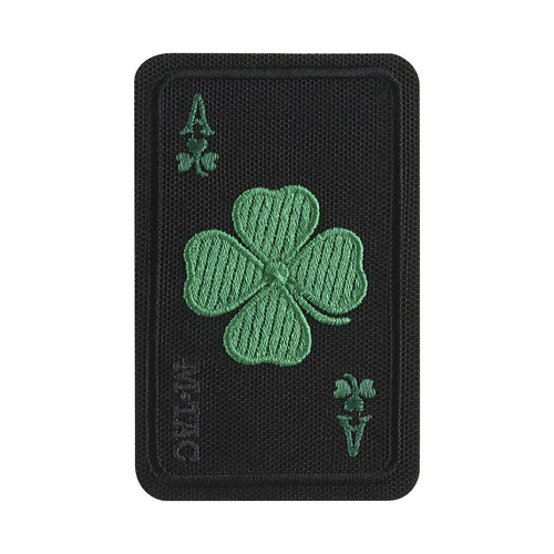 M-Tac – Lucky Card Patch – Cordura 500D – Kleeblatt – Schwarz – 51391002 - Andere