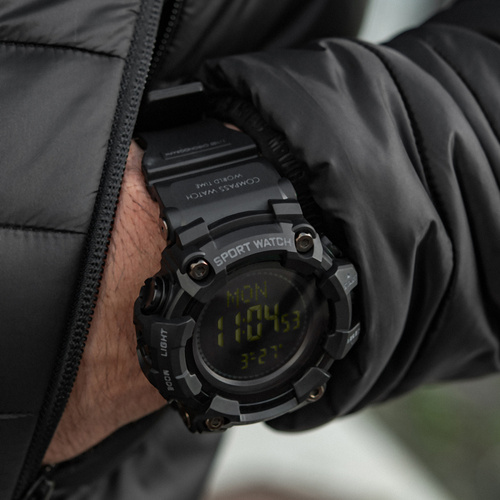 Uhren - M-Tac - Taktische Uhr 2037 - LED - 5 ATM - Schwarz - 50007002