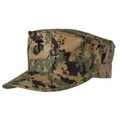 Helikon - USMC Marine-Mütze - PolyCotton Twill - Digital Woodland - CZ-USM-PT-07