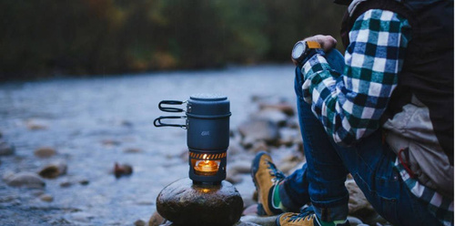 Esbit - Kochset (Spiritus/Festbrennstoff) - 985ml - CS985HA - Besteck & Geschirr