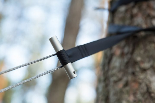 Lesovik - Leichte Wanderhängematte SUL mit SMUK UL-Aufhängung - Forest Green - Hängematten & Zelte - Outdoor