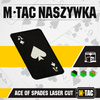 M-Tac - Militär-Patch Ace of Spades - Cordura 500D - Schwarz / Fluoreszierend - 51109299