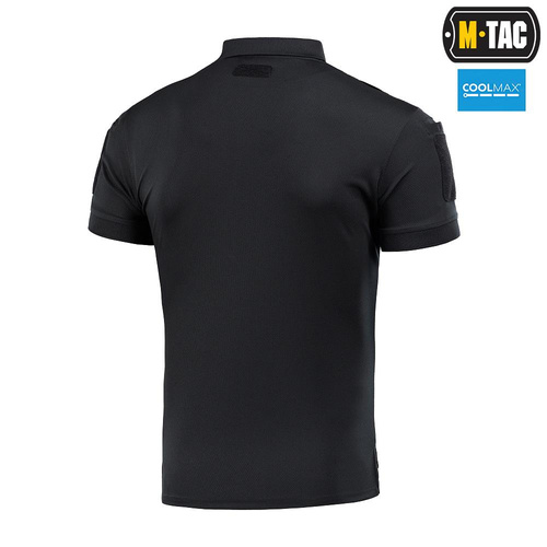 Bekleidung - M-Tac - Polohemd Elite Tactical Coolmax - Schwarz - 80010002 - T-Shirts
