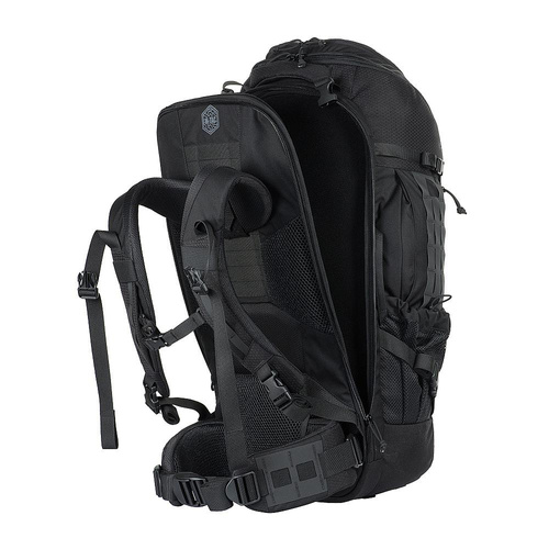 3 Tag (41-60 Liter) - M-Tac - Militärrucksack Elite Hex - Groß - Schwarz - 10217002