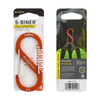 Nite Ize - S-Biner® Aluminium-Doppelkarabiner #4 - Orange - SBA4-19-R6