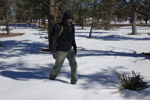 Militärjacken - Helikon - Leichte Winterjacke Level 7 - Climashield® Apex™ - Shadow Grey - KU-L70-NL-35