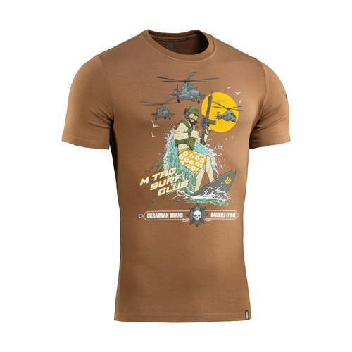 T-Shirts - M-Tac - Surf Club T-Shirt - Coyote Brown - 80062017