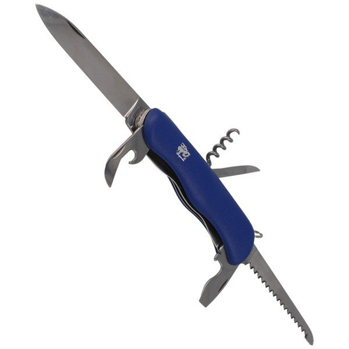 Mikov - Multifunktionstaschenmesser Praktik 110 mm - 6 Werkzeuge - Blau - 115-NH-6/AK BLU - Taschenmesser & Schweizermesser