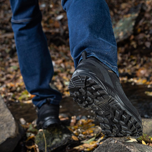 Bekleidung - M-Tac - Trekking-Stiefel für Herbst und Frühjahr - Cordura - Schwarz - 1JJ115/5TPLV - Militärstiefel