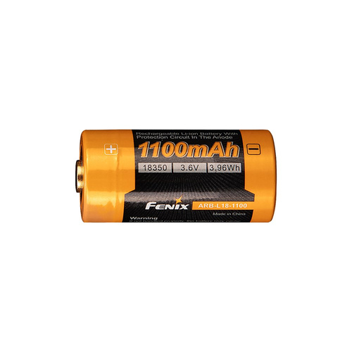 Fenix - Akku ARB-L18 18350 - 1100 mAh - 3,6V - ARB-L18-1100 - Batterien