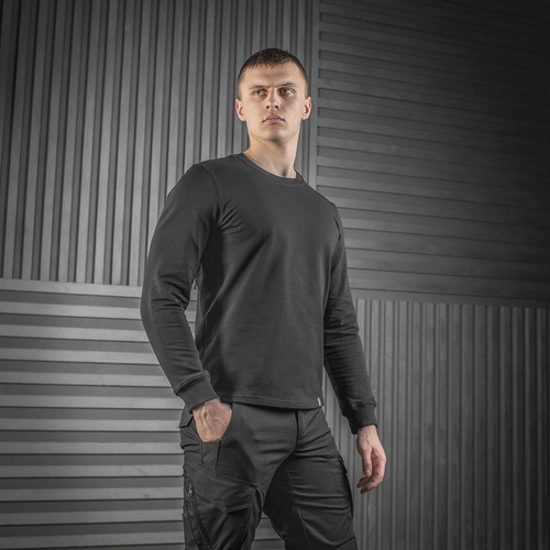 M-Tac - 4 Seasons Militärpullover - Schwarz - 20044002 - Militär-Sweatshirts - Bekleidung