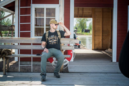 Helikon - Klappbare Outdoor-Kappe - Shadow Grey - CZ-FOC-NL-35 - Caps & Feldmützen - Bekleidung