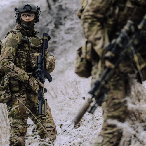 Bekleidung - Helikon - Taktische Hose Trooper - Nylon - MultiCam - SP-TRP-AG-34 - Wanderhosen