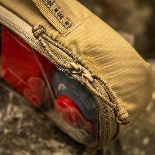 M-Tac – Elite Medium Clear Pouch – Medium - Coyote - 10147005-M - Sonstige - Ausrüstung