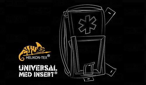 Helikon - Medizinischer Einsatz Universal Med Insert® - Nylon - Rot - MO-M03-NL-25 - Medic Taschen - Ausrüstung