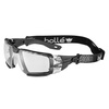 Bolle Safety - Schutzbrille RUSH+ 2.0 XP - RX-Adapter - Platinum - Transparent - RUSXMN10E