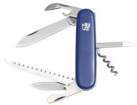 Mikov - Multifunktionelles Taschenmesser Stovka 100 mm - 7 Werkzeuge - Blau - 100-NH-7 A