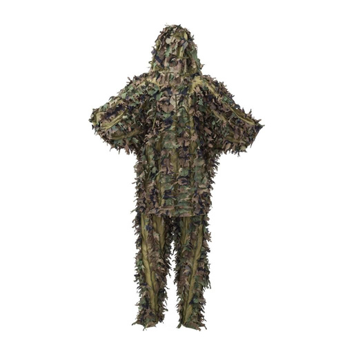 Tarnungssysteme - Helikon - Camouflage Outfit Leaf Ghillie Set® - US Woodlland - KP-LFG-PO-03