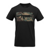 Helikon - T-Shirt 16/203 Combo - Schwarz/US Woodland - TS-COM-CO