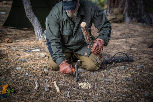 Helikon - Woodsman Hemd - Schwarz - KO-WDN-DC-01 - Hemden & Pullover - Bekleidung