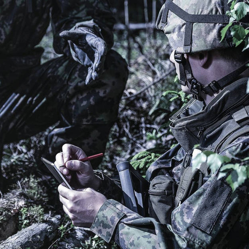Verschiedenes - Modestone - Wasserdichtes Notizbuch - 96 x 148 mm - 50 Blatt - Tan - A32MIL - Notizbücher & Zubehör