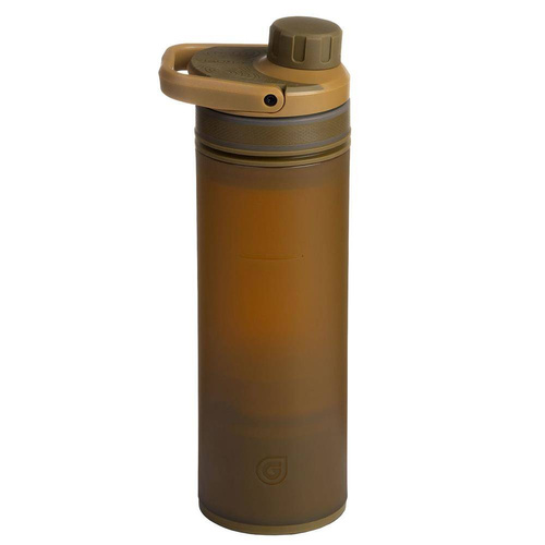 Outdoor - Grayl - UltraPress Wasserfilterflasche - 500 ml - Braun - 500-CBN - Wasserbehälter & Feldflaschen