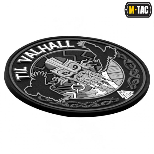 Patches - M-Tac – Til Valhall Patch – PVC – Grau/Schwarz – 51142112